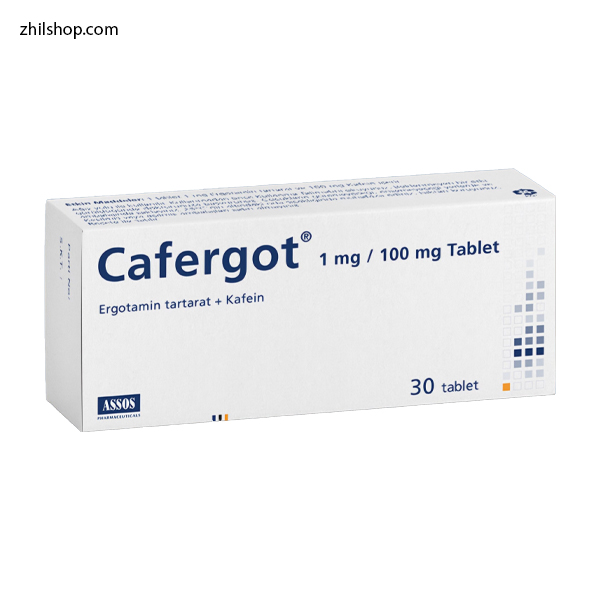 قرص ضد میگرن ارگوتامین سی کافرگوت ۳۰ عددی